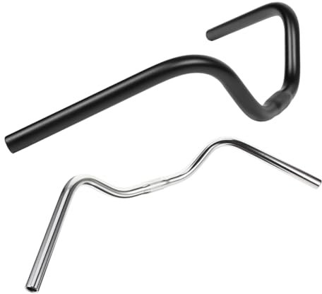 BESPORTBLE 2stücke Edelstahl Lenker Für Fahrrad Robustes Und Langlebiges Design Geeignet Für Mountainbikes Und Rennräder Praktisch Und Bequem Für Langstreckenfahrten