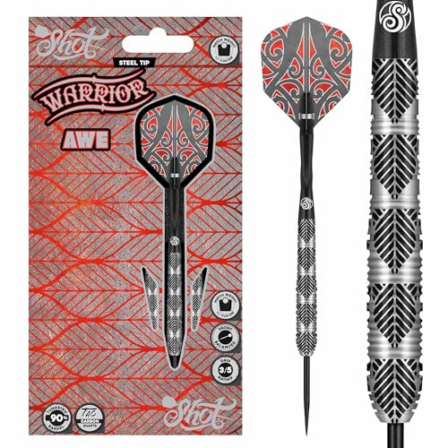 Shot! Warrior Awe 90% - Steeldarts 24 Gramm