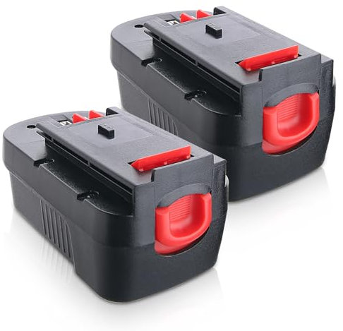 2 Pack 18V 4.8Ah HPB18 Replacement for Black and Decker Cordless Power Tools Compatible with Black and Decker Ni-MH Battery HPB18 FS18BX A18 FS18FL FSB18 FS180BX