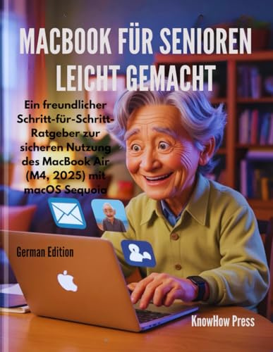 MacBook für Senioren leicht gemacht: Ein freundlicher Schritt-für-Schritt-Ratgeber zur sicheren Nutzung des MacBook Air (M4, 2025) mit macOS Sequoia