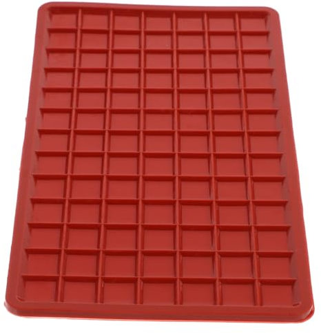 Operitacx Tappetino Poggia Ferro Da Stiro in Silicone Rosso Antiscottatura Resistente Alte Temperature Protezione Tavolo Per Ferri Vapore Accessorio Stabile e Duraturo Per Stiratura Pratica