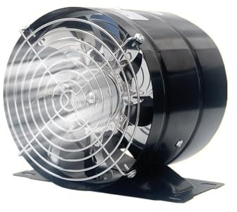 MENGLI-2024 Extractor de Aire Ventilador de Cocina sin Perforaciones for Interiores, conducto de succión Grande, Extractor de Aire, 20 x 20 cm Ventilador de ventilación