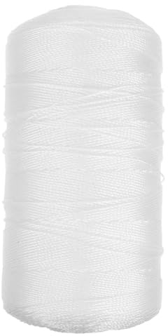 FOYTOKI Multi-use PE Twine Rope White Climbing String for Plants Gardening Support Strong Corrosion-resistant Rope for Fishing Boating DIY Projects