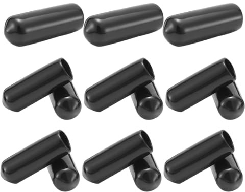 SHINEOFI 15 Stück Gummikappen für Erdanker 8mm – Schutzkappen für Zeltstangen und Zeltnägel Universelle Outdoor Befestigung für Camping und Wandern