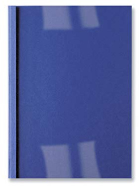 Gbc Kensington GBC IB451010 - Carpeta térmica IBILEATHER DIN A4 portada PVC 180 micras contraportada símil piel 300 grs 3 mm (caja 100) color azul
