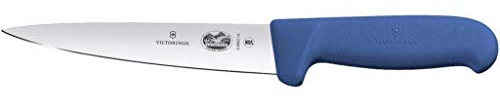 Victorinox 5.5602.14 Couteau à Saigner Fibrox 14cm Acier Inoxydable, Bleu, 30 x 5 x 5 cm