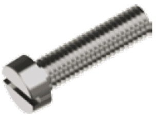 50 Stk. DIN 84 A2 M 2.5X30 Zylinderschraube m. Schlitz EDELSTAHL A2 V2A