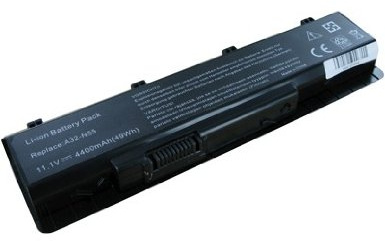 AboutBatteries Batterie pour ASUS N55S, 10.8V, 4400mAh, Li-ION