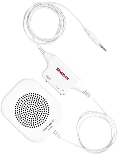 Sangean PS300 - Altoparlante a cuscino per ascolto privato, colore: bianco