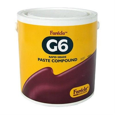 FARECLA G6 sammansatt klistra fast snabbkvalitet 3 kg badkar silikon fri att använda på original och förfina medium solid och lufttorkad 2 k färgsystem