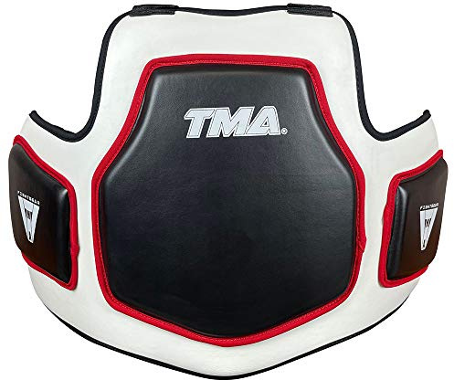 TMA Fight Gear Sports Light Weight Hitter Boxing Muay Thai MMA Training Chest Shield Rib Guard Body Protector