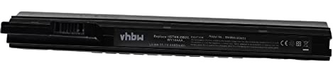 vhbw Batterie Compatible avec HP Compaq Mini 110-3721LA, 110-3720TU, 110-3723TU, 110-3722TU, 110-3721TU Ordinateur Portable (4400mAh, 11,1V, Li-ION)