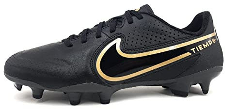 Nike Herren Legend 9 Academy Fu ballschuhe, Black Black Anthracite Metalli, 45.5 EU