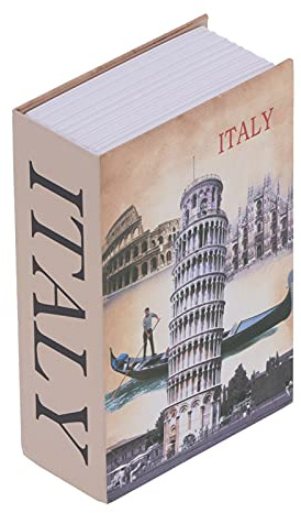 TOWEBOORY Buchtresor mit Zahlenschloss, Buchsafe Tresor für Zuhause Book Safe Buch Tresor im Bücherregal für Schlüssel, Geld und Schmuck, Geschenk für Familie Freunde(7,1 x 4,6 x 2,2 Zoll)