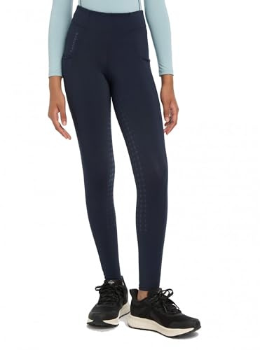 LeMieux Young Rider Orla Pull On Breeches - Navy Blue 13-14 Years