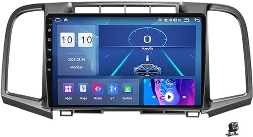 Generico Android 12.0 Touchscreen Autoradio GPS Navigazione satellitare per V-Enza 2008-2016 9'' Touchscreen Lettore Dvd multimediale Ricevitore FM BT con 4G 5G WiFi SWC DSP Carplay Bluetooth Mirror