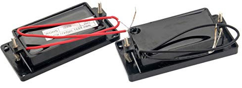 ibasenice Humbucker Pickups Électriques Pour Guitare Ensemble De Micros Avec Vis De Chaud Et Puissant Système Anti-