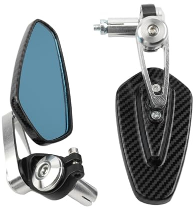 Rétroviseur Moto Rétroviseurs De Moto Universels, Bout De Barre, Rétroviseur De Guidon, Rétroviseur De Direction