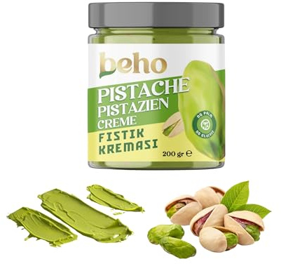 200 g de Crema de Pistacho,Perfecto para Postres, Dulces y Dubai Casero (Crema de Pistacho 200 g)