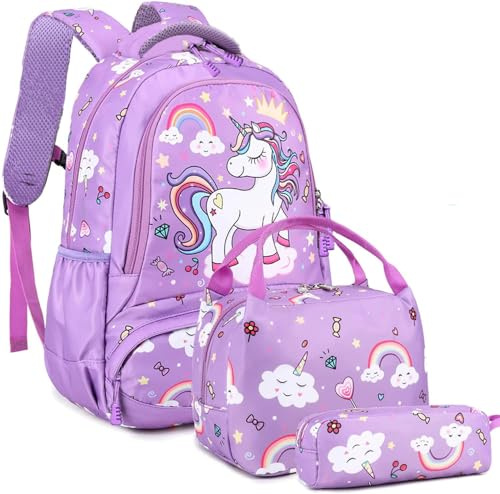 Jumpopack Skolryggsäckar för flickor, för grundskolan, barnryggsäckar, skola, barn, Grande, klassisk