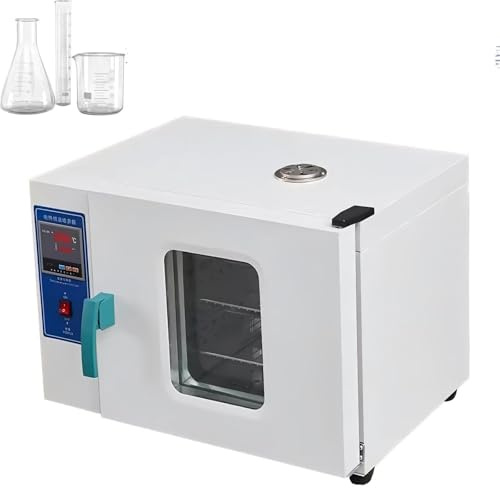 Four de laboratoire 500 W 16 L, étuve de séchage 220 V/Rt+5-300 °C, distribution uniforme de la chaleur, four scientifique compact à température constante pour l'industrie 15.6L-stainlesssteel