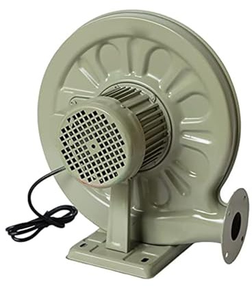 JOUFNING Soffiatore Centrifugo A Media Pressione da 110 V E 550 W, Soffiatore Elettrico per Fucina, Accenditore per Camino A Carbone Blacksmith Forge, Ventilatore per Barbecue Air Mover