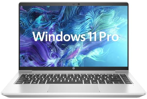 HP ProBook 640 G8 Business Laptop, 14 Zoll FHD(1920x1080), Intel Core i5-1145G7, 16GB RAM, 512GB SSD, US QWERTY Tastatur, Windows 11 Pro (Generalüberholt)