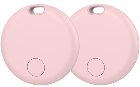 Smart Tracker Tag Android, Bluetooth Schlüsselfinder kompatibel mit Google Find Hub (NUR Android), Air Tracker Tag Schlüsselanhänger für Koffer, Schlüssel, Gepäck (2er-Pack)