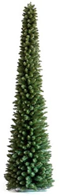 Künstlicher Weihnachtsbaum Säule, Höhe 150cm von kunstpflanzen-discount.com - Säulenförmiger Tannenbaum Christbaum schwer entflammbar