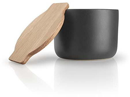 EVA SOLO | Nordic Kitchen Salzkeller mit Eichendeckel | Stilvoll sowohl für die Verwendung in der Küche als auch zum Servieren am Tisch | Dänisches Design | Werkzeuge Küchenhelfer und Zubehör