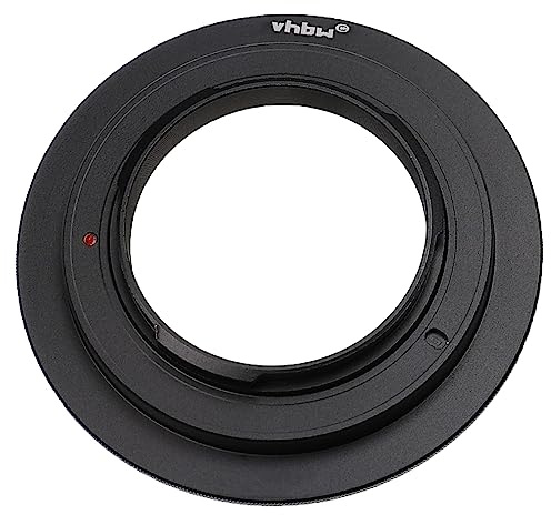 vhbw Retro adattatore di 72 mm compatibile con Sony NEX E-Mount fotocamera - anello di inversione per obiettivo