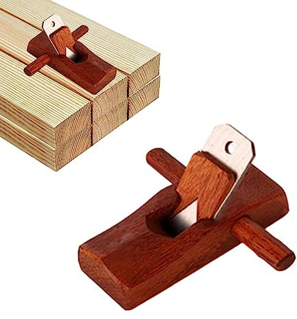 JPSDOWS Lijado Madera | Cepillador Manual Multifuncional cómodo Caoba con Cepillo Mano preciso - Suministros para carpinteros Accesorios Bricolaje ergonómicos para Recortar