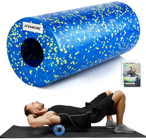 GYMERK Faszienrolle Mittlere Härte, Foam Roller (33 x 14 cm)