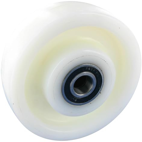 Rollentechnik Volant de chariot élévateur, Roues 200 x 50 mm, en polyamide, avec roulement à billes, alésage 20, longueur de moyeu 54, longueur de serrage 55 mm