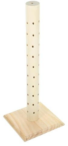 PRETYZOOM Présentoir à Sucettes Bois Support Brochettes Bonbons Support Sucettes Capacité Importante Pour Fêtes Et Magasins De Bonbons