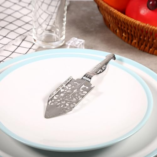 Cuillère à Absinthe, Goutteur de Cocktail en Bois D'Absinthe Vintage, Accessoire de Fontaine à Absinthe en Acier Inoxydable, Goutteur D'Absinthe pour Verres à Absinthe, Cube de