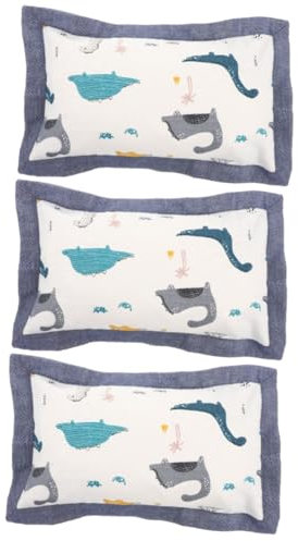 VICASKY 3st Reisekissenbezug Für Kleinkinder Kleine Kissenbezüge Weiches Kissen Weiche Kissen Babykissenbezug Kissen Aus Baumwolle Kleinkindkissen Bettwäsche Für Kleinkinder Baumwollgarn