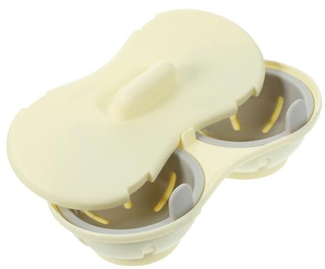 Hoement Cocedor De Huevos Microondas Molde Para Huevos Al Vapor Utensilio De Cocina