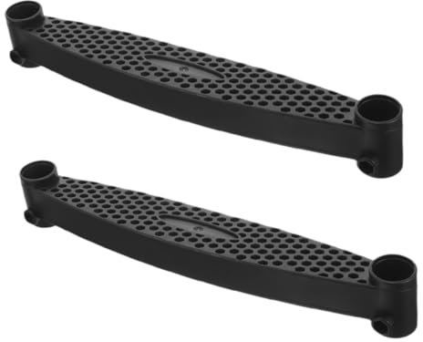 VICASKY 2piezas Almohadillas De Plástico para Escalones De Literas y Trampolines Cojines De Seguridad Reemplazo De Escaleras Tijera