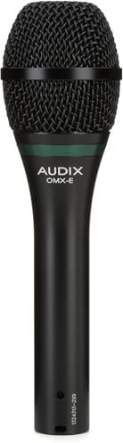 AUDIX OMX-E Dynamic Vocal Microphone – Cardioid Pattern, Tailored Frequency Response, Stage & Studio Performance