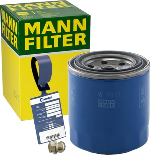 Mann Ölfilter Ölwechselset | W8017+257.840.011+MN1801 passend für ix20 i30 ix35 Cee'd