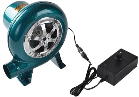 GZKDKZB Ventilatore per Forno, Ventilatore per Barbecue da 12-220 V, con regolatore di velocità, Ventilatore Elettrico, 20 W 30 W 40 W 60 W 80 W 100 W, per Barbecue da Esterno (140 * 110 *
