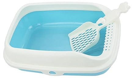 GJGHKLHL Bac à litière for chat bac for animaux de compagnie dessus ouvert bassin sable for toilettes profondes pot toilette for autres chaton hamsters lapin petits
