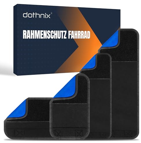 dothnix Fahrrad Rahmenschutz Transportschutz, 4er Set | Universeller Kratz- und Lackschutz für Thule Fahrradträger, Carbonrahmen, E-Bikes und Anhänger – passend für M, L, XL, XXL