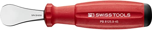 PB Swiss Tools Batteriestopfen Schraubendreher PB 8125.9-45 | 100% Swiss Made | Zum Öffnen, Schliessen von Verschluss-Stopfen, Kunststoff-Schrauben, Batteriefächern