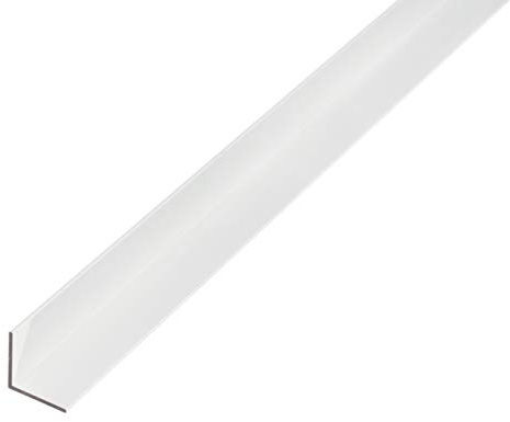 Alberts 473655 Winkelprofil | Aluminium, silberfarbig eloxiert | 1000 x 30 x 30 mm