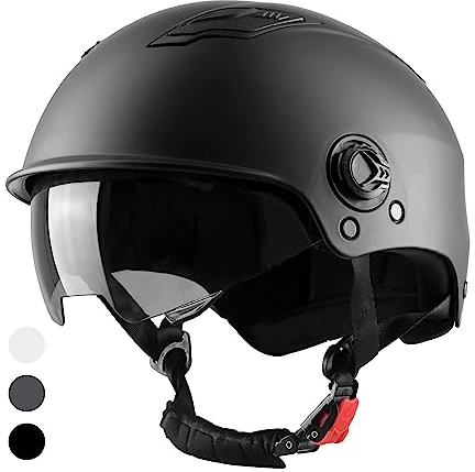 WESTT Escape Skaterhelm Fahrradhelm Inliner Helm I Sonnenvisier I Verstellbarer Kinnriemen I Herren I Damen I Junge Erwachsene I Schwarz l Größe L-XL (59-62 cm)
