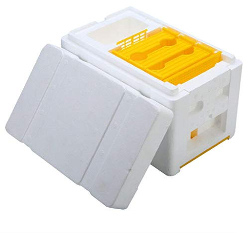 perfeclan Ernte Bienenstock, Bienenbeute Bienenstock König Aufzucht Box Bienenkönigin Box Bestäubung Bienenzucht Königin Zucht Box Werkzeuge Zubehör für Monarchin Zucht Tool Imkereiausrüstung