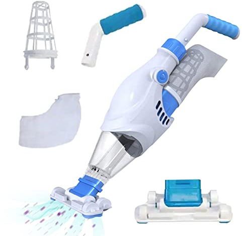 Well2Wellness Pool Elektrosauger AquaJack 211 | Spa Elektrosauger | Handsauger | Bodensauger | Einfache Handhabung | Entfernt Verschmutzungen im Pool und Whirpool | Akkusauger