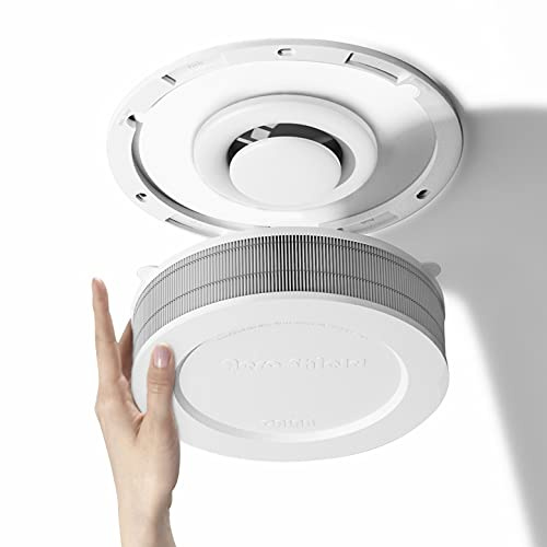 CALAB Difusor de Techo Redondo Aero Shield Filtro de Repuesto (Solo Filtro reemplazable) / para alergias, Humo, Polvo, Polen / 1 Paquete de Aire
